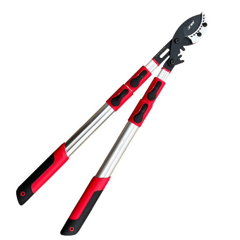 日本进口粗枝剪园林剪枝剪大力剪果树修枝伸缩强力大剪刀齿轮助力