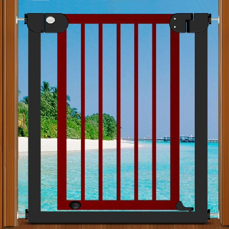 babysafe实木儿童安全门栏 宠物隔离围栏 楼梯护栏狗栅栏杆防护栏