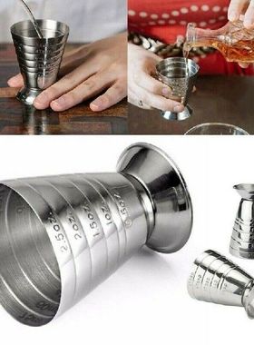 75ml Stainless Steel 304 Measuring Cup Measure Jigger Home