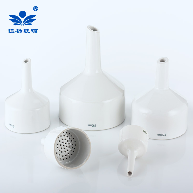 滤装置布氏过滤套装125/250/500/1000/2500ml陶瓷布氏漏斗上嘴抽