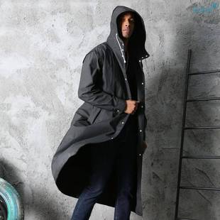 Thicken EVA Adults Raincoat for Men Women Waterproof Rain