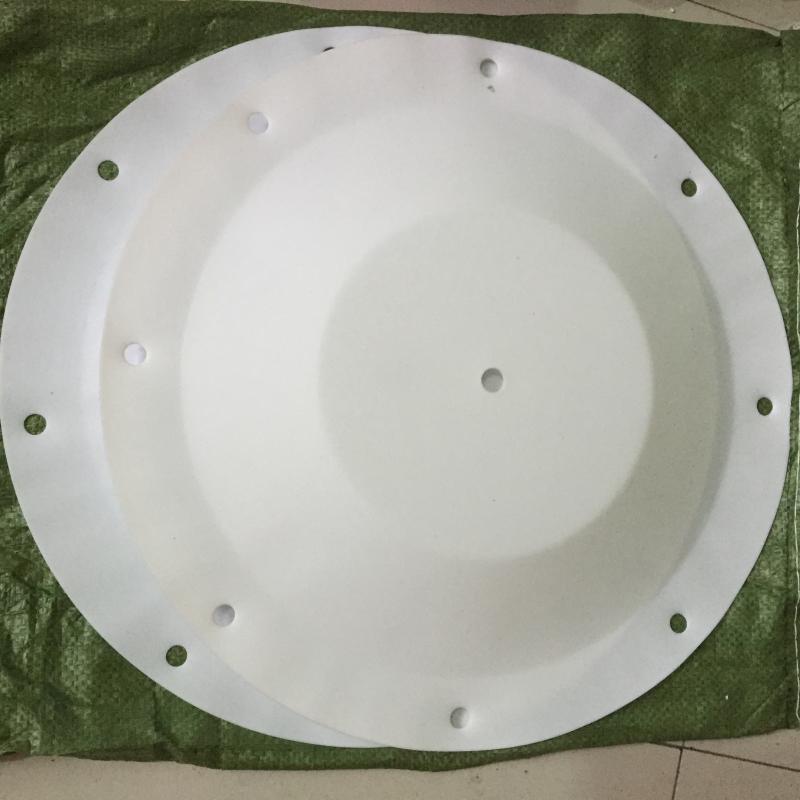 QBY-80/100气动隔膜泵配件聚四氟乙烯隔膜四氟膜片耐腐蚀外径450