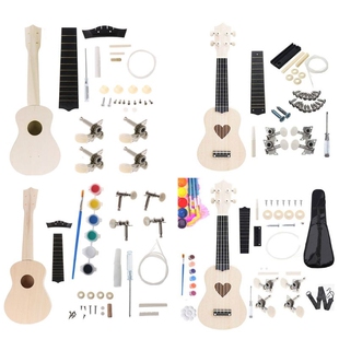 极速DIY Ukulele Kit Musical Instrument Accessories Hawaii Gu