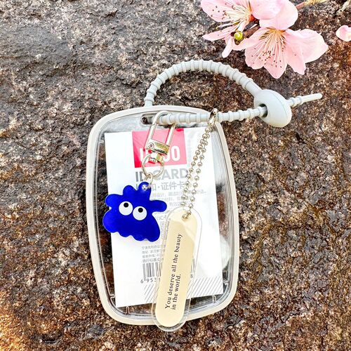 极速ins透明卡套情侣汽车女可爱学生公交校园饭卡追星3寸拍立得钥