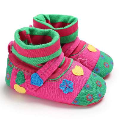 Baby shoes winter 0-1 years old set feet do not fall off sho