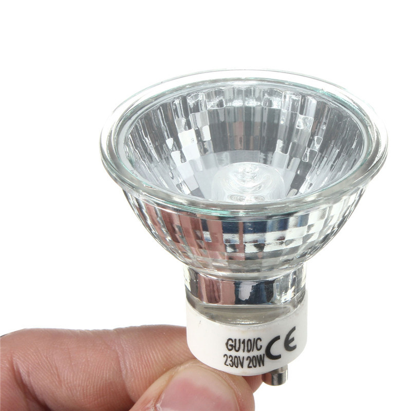 新品Halogen Bulb GU10 20W 35W 50W Lamp Bulb High Bright 2800
