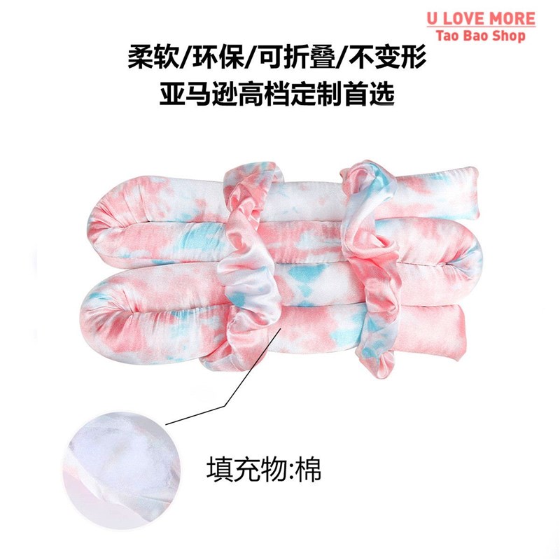 Slik Satin No Heat Curling Rod Lazy Curler Headband Make Hai