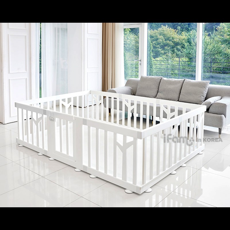 韩国进口ifam桦树版婴幼儿童宝宝游戏学步爬行围栏安全加强型护栏