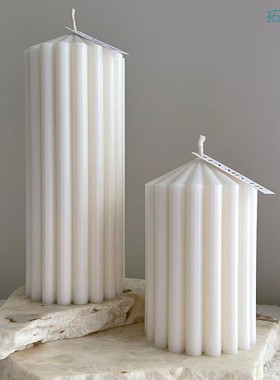 Candle Mold Large Cylinder Pillar Mold DIY Geometric