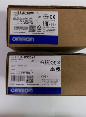 全新光电开关传感器E3JK-5DM1/-L/E3JK-DS30M1/R4M1/R4M2/TN11