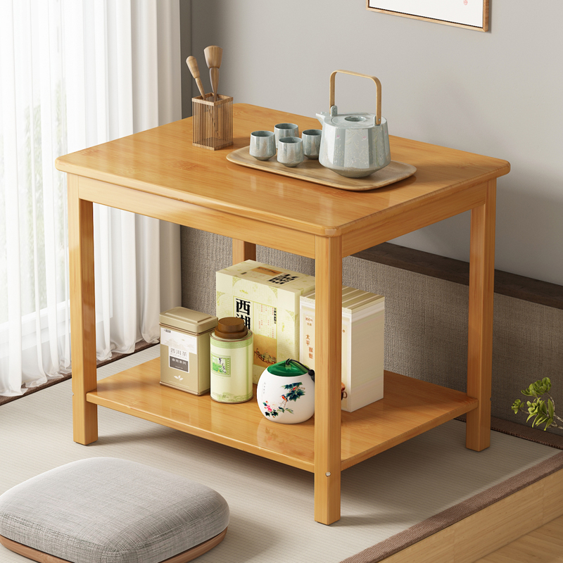 简约中式角几边几客厅沙发边小茶几家用角落茶水柜迷你牀头小方桌