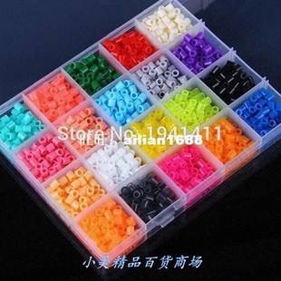 hot sale 20 Color Perler Beads 2000pcs box set 5mm Hama Be