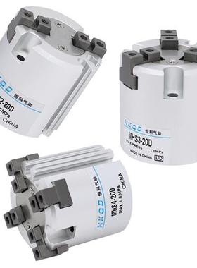 圆柱形手指气缸两爪/三爪/四爪MHS2/3/4-16D/20D/25-DHFC/I/Y/C