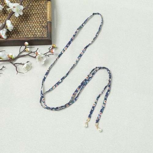 极速Floral skirt belt rope Korean version versatile fine bel