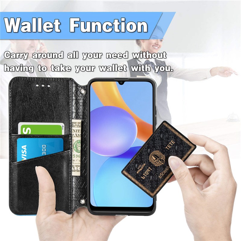 适用P50pro手机壳 磁吸翻盖插卡套 9X畅享9s/20手机皮套