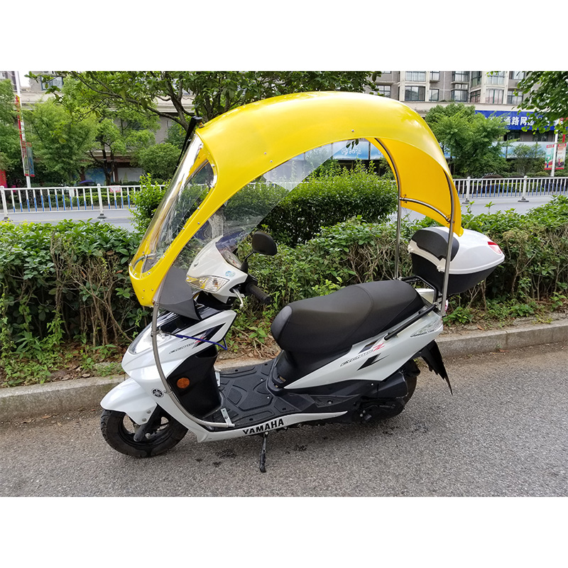 新款无保险杆车型电瓶车遮雨蓬棚电动车摩托车雨伞遮阳伞挡雨棚