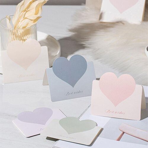 好货Morandi 3D greeting card handwritten senior sense holida