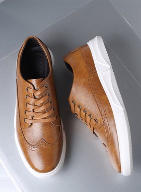 2021 New Mens Large Size Casual Shoes Fashion Korean Ve