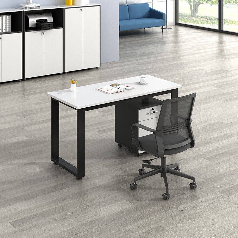 步厘办公家俱钢架员工位职员办公桌椅组合屏风卡位四人位单人电脑