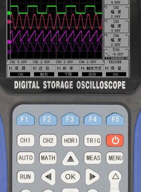金涵手持示波器JDS3072E双通道示波表JDS3022A 3082A万用表3051A