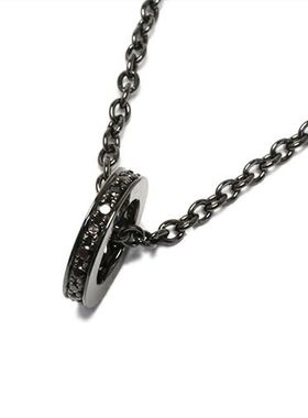 壹树 JAM HOME MADE FLAT DIAMOND NECKLACE 扁平钻石吊坠项链