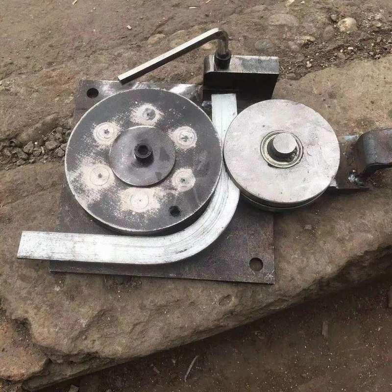 新品手动扁铁折弯器水平打弯神器40*4镀锌扁条扳弯机扁钢铜铝排弯