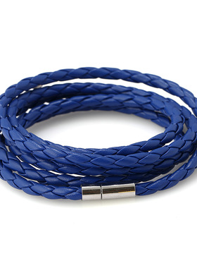 PU皮多层编织手錬 气质百搭女生手环手绳仿牛皮手饰