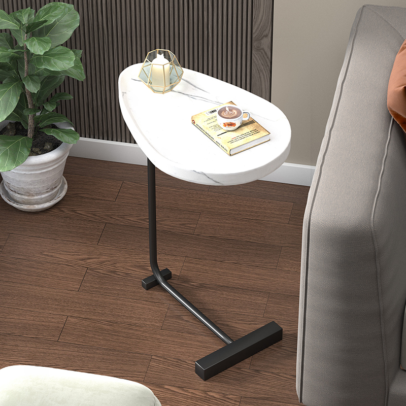 沙发旁小茶几轻奢边几床头圆桌子简易家用置物架迷你角几移动边桌