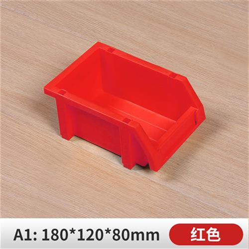 货架斜口分类零件盒组合式物料盒五金配件收纳盒塑料螺丝盒工具箱