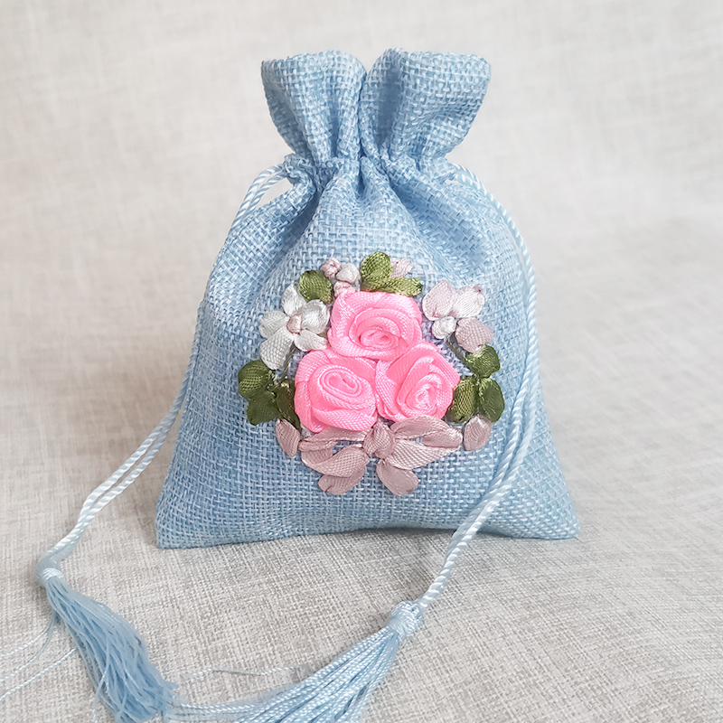 端午节香包艾草香囊空袋子汽车古风随身汉服荷包端午DIY材料包