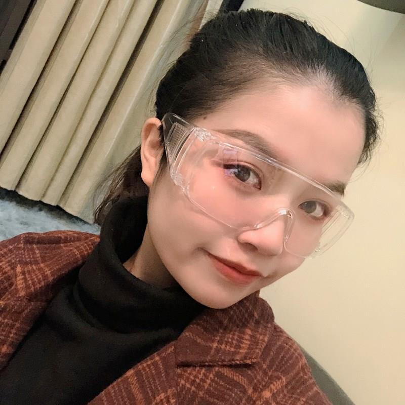 护目镜劳保防飞溅防护眼镜防风沙飞沫防唾沫防尘骑行防雾打磨灰尘
