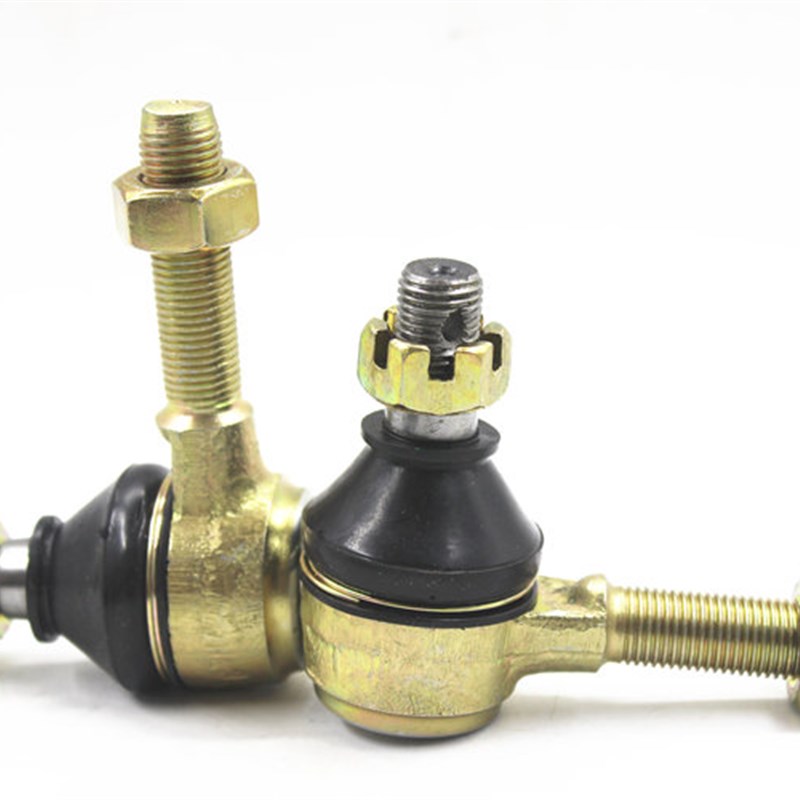 电动三四轮车转向球头汽车方向拉杆配件成人滑板车连接转弯内外丝