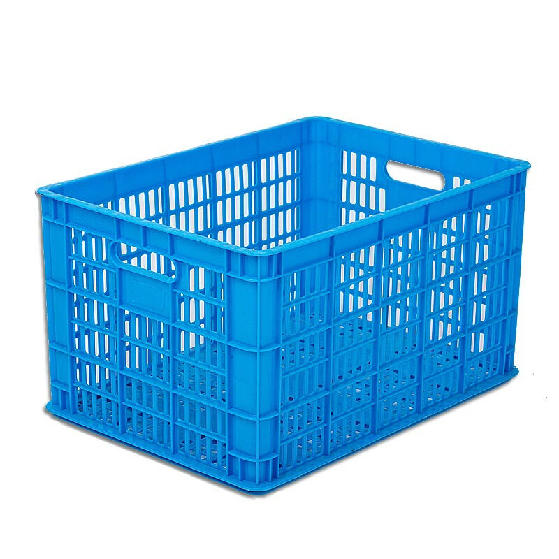 新品塑料周转筐塑料筐快递筐运输货物框收纳筐M篮子周转箱B4筐/外