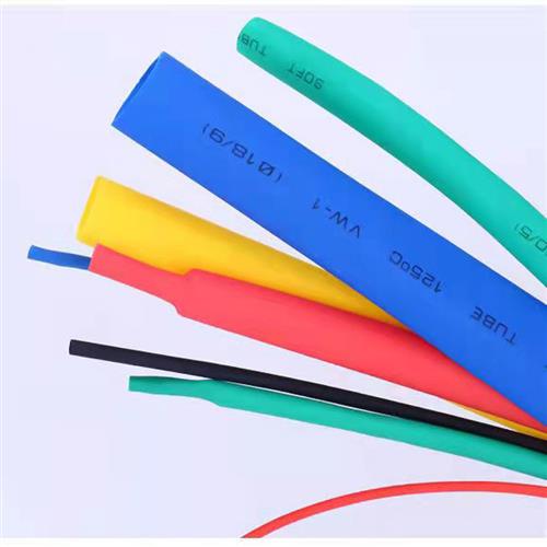 环保热收缩管套管绝缘阻燃修护电工加厚电缆保护套彩色收缩电线管