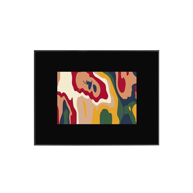 蒙德TRYE-294里装安艺术壁画法复古卧客厅饰画沙发背景墙高级式感