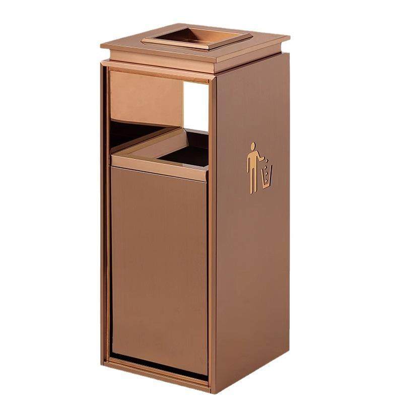 酒店大堂不锈钢垃圾桶公共场合商用电梯口宾馆走廊带烟灰缸灭烟桶,基础建材,不锈钢垃圾桶,淘宝优惠券,粉丝福利购,淘宝优惠卷