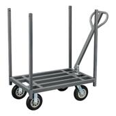 重型拉布车平板车载重布匹拖车舞台板推车拉卷材手推车搬运车