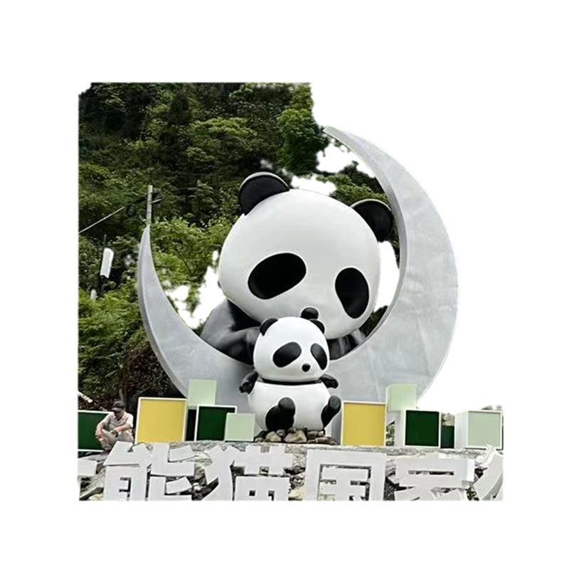 厂家加工大型不锈钢景观雕塑商场户外景观不锈钢城市卡通落地摆件