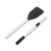 玻璃钢铝合金船皮划艇冲锋舟钓鱼船专用加厚铝合金万向桨划水船桨