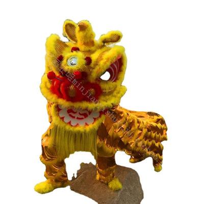 新款舞狮道具整套双人南狮狮头舞龙舞狮道具醒狮成人舞狮子头服装