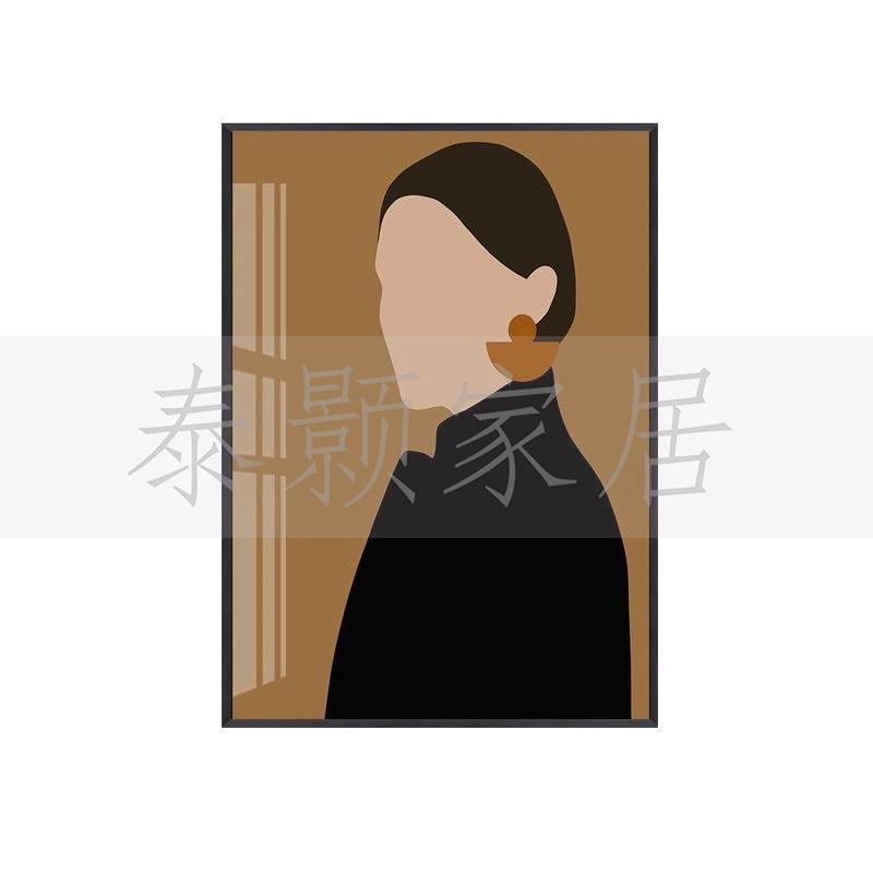 毛毡衣服现代极简样板房衣帽间软装饰品简约衣柜展厅道具托盘组合