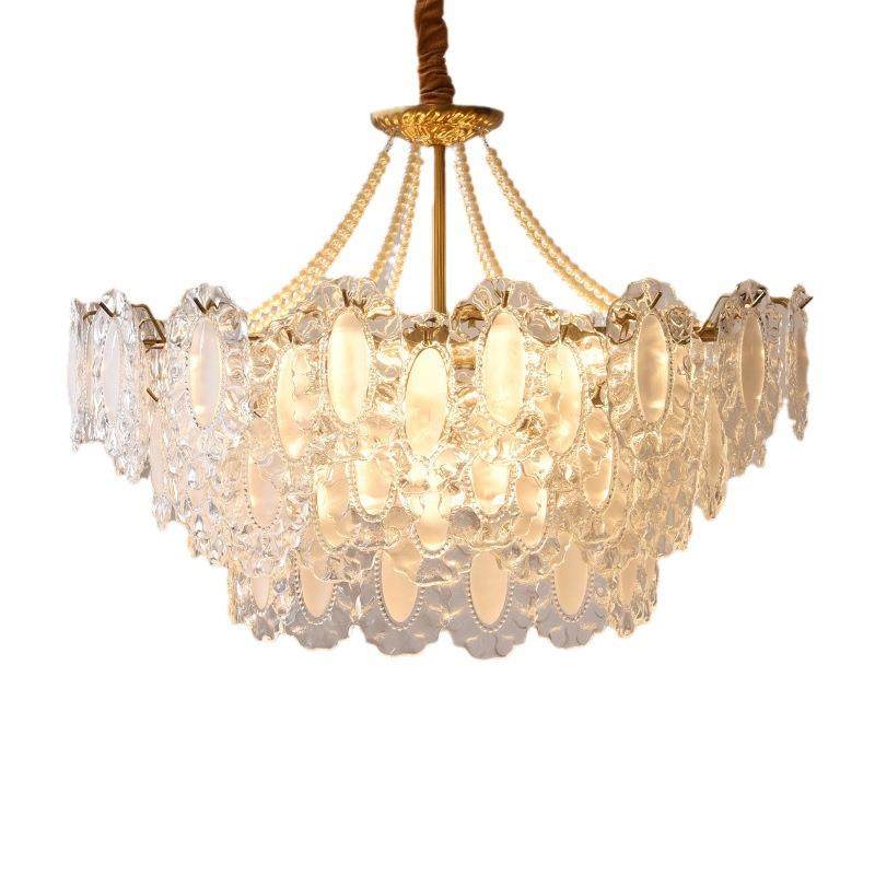 法式轻奢水晶吊灯北欧简约现代卧室客厅灯饰2025网红新款餐厅灯具,家装灯饰光源,智能吊灯,淘宝优惠券,粉丝福利购,淘宝优惠卷