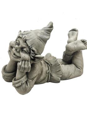 欧式新品户外花园装饰品守护精灵园林庭院创意树脂工艺品雕塑