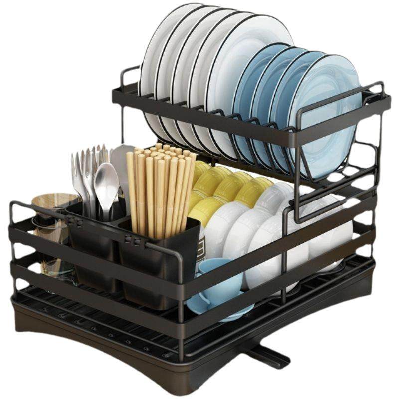 碗碟盘收纳沥水碗架水槽置物架厨房沥水台面碗架子架放碗筷盘房收,厨房/烹饪用具,碗架,淘宝优惠券,粉丝福利购,淘宝优惠卷