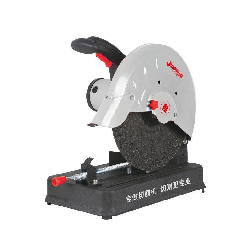 外贸出口355型材切割机多功能圆钢角铁金属木材台式350砂轮钢材机