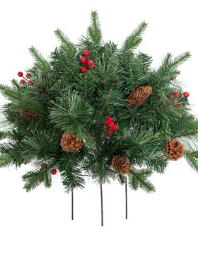 2025新款60厘米半圆形雪植绒雪白色庭院G37地圆插蘑菇圣景诞落树