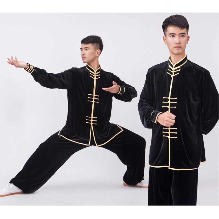 小和山极服女金丝太绒扣中老年太绒极拳57429879彩练功服装南韩秋