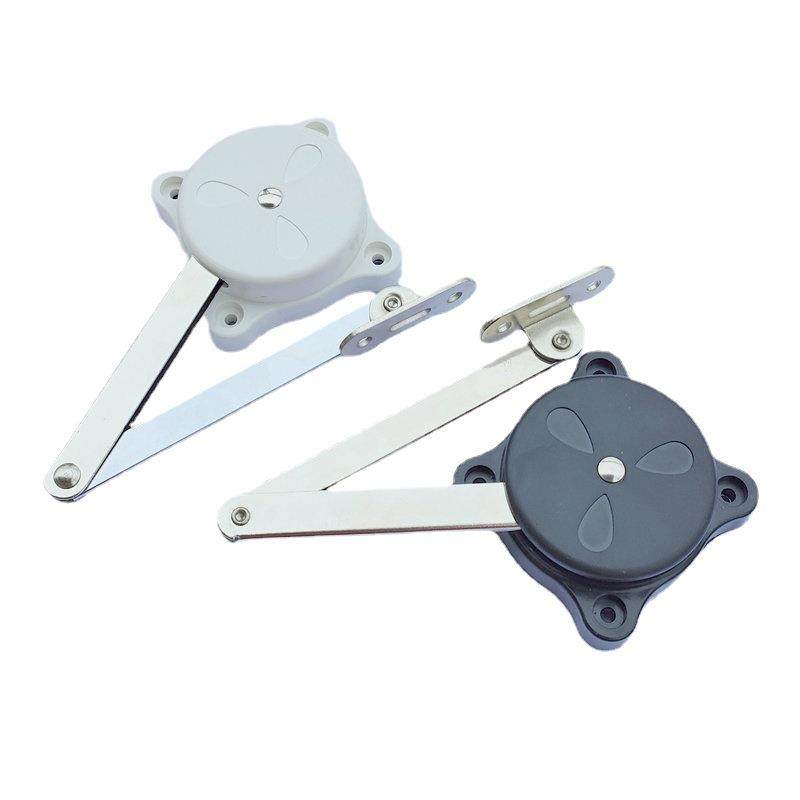 榻榻米上翻柜门支撑杆液压阻尼缓冲小风车防夹手支撑架加重款拉杆