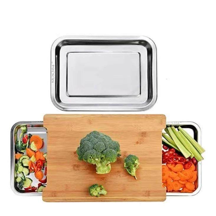 木质厨房抽板拉式板砧带Lmh21不锈钢托盘砧切菜木质水果蔬菜西餐,厨房/烹饪用具,砧板/菜板,淘宝优惠券,粉丝福利购,淘宝优惠卷