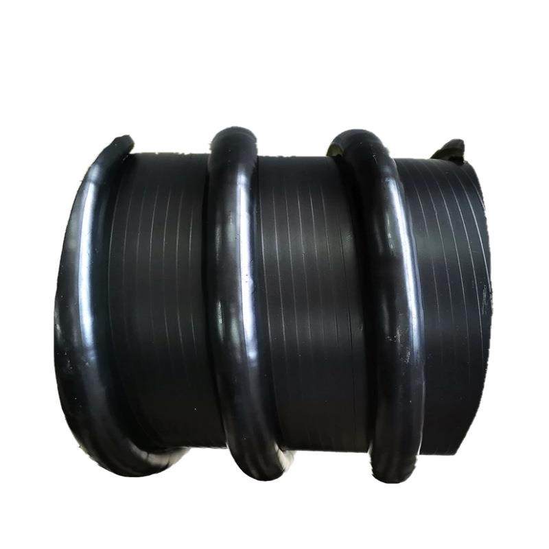 厂家hdpe缠绕结构壁B型管HDPE克拉管排污排水管pe缠绕管